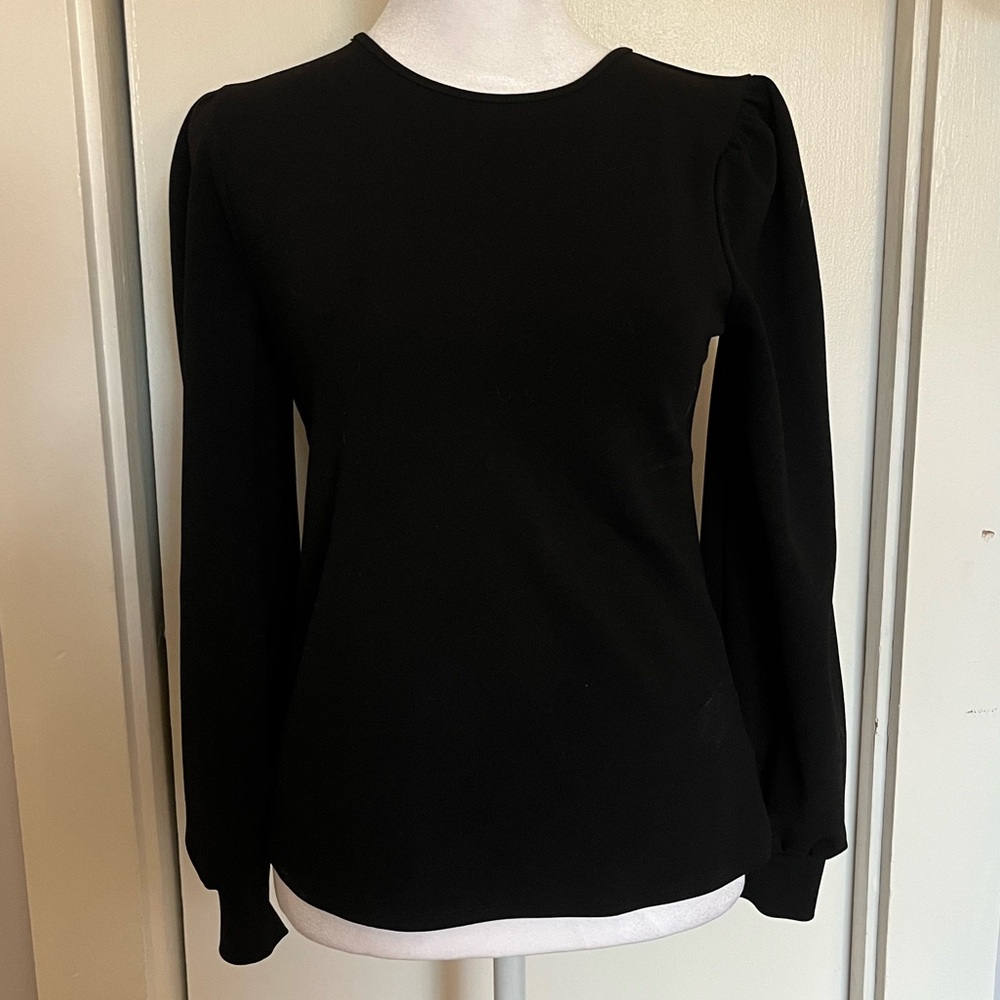 Black Long Sleeve Express Top